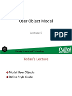 User Object Model