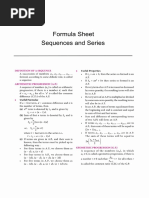 Class 11 Sequences and Series Notes | PDF | Sequence | Mean