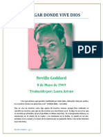 EL LUGAR DONDE VIVE DIOS - Neville Goddard