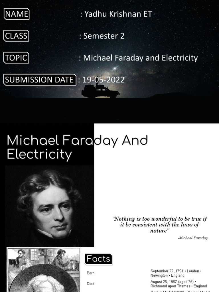 Michael Faraday, Biography, Inventions, & Facts