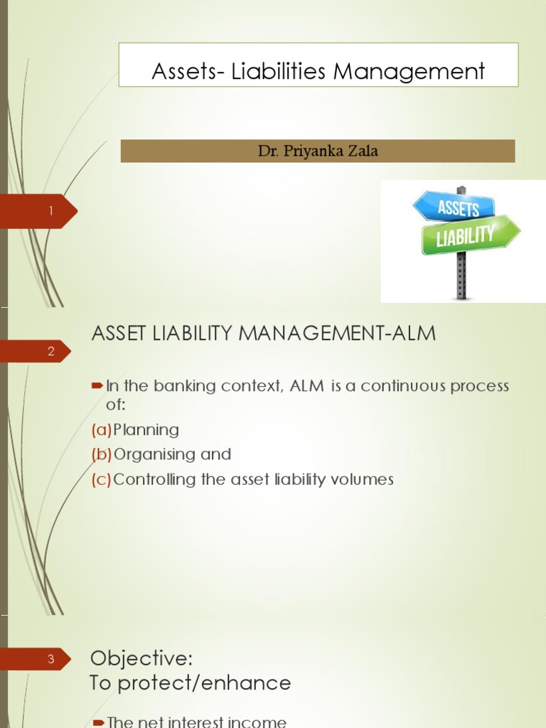 Banking Unit Assets And Liability Managment Pdf Market