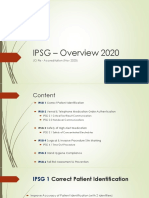 IPSG 2020 Accreditation Overview