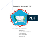 Sejarah Pembataian Banyuwangi 1998 LAPORAN SEJARAH