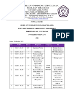 Rundown Peserta Sloph 2022