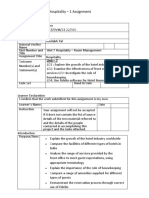 Hospitality-1 Assignments Written