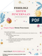 Fisiologi Pencernaan