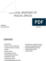 Surgical Anatomy of Fascial Spaces