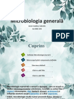 Microbiologia Generală: Autor:Andrieș Valentin GR - AMG-104