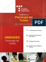 Diapositivas Psicología Del Turista Unidad 1