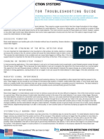 ADS Metal Detection Troubleshooting Guide