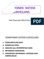 Komponen Sistem Surveilans 3