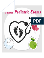 Final Pediatrics Exams
