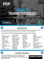 Advanced Training Techniques - FREE EBOOK