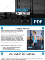 Movement Screening