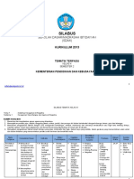 Silabus Kelas 4 Tema 7