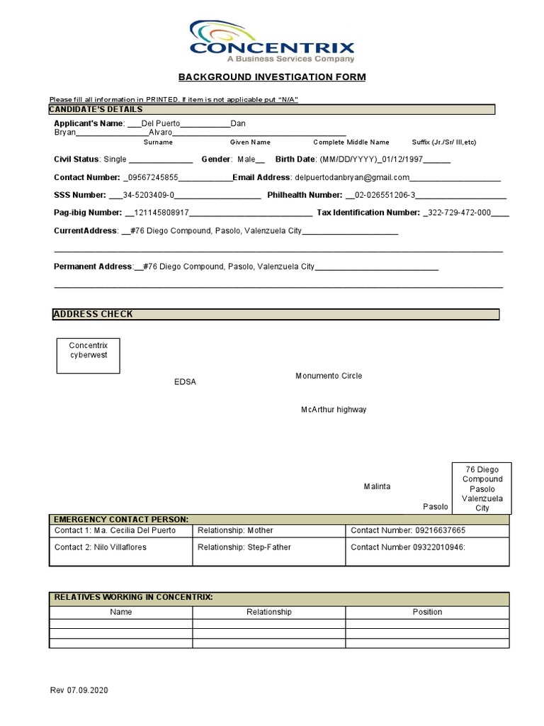 Bi Forms (Your Name) | PDF | Discovery (Law)