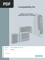 Compatibility 5 4 3 0 Simotion Scout Tia