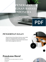 Penerapan Ejaan Bahasa Indonesia HKI-A Kel-4