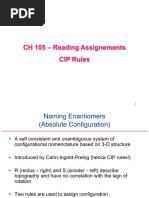 R/S Configuration and Priority Rules | PDF | Chemistry | Physical Sciences