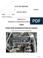 m12 TD 2 F.alimentation en Carburant