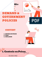 Chap 6-Supply, Demand & Government Policies