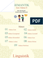 Kelompok 3 Semantik - Jenis Makna II