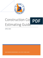 Construction Cost Estimating Guide
