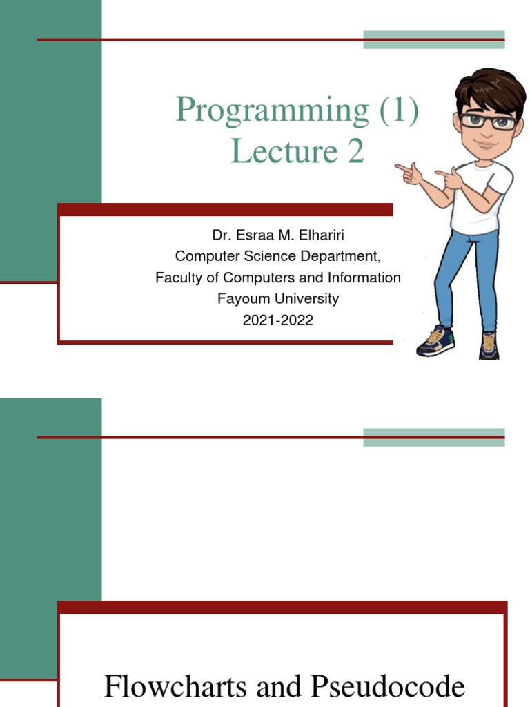 An Introduction to Algorithm Design Using Pseudocode, Flowcharts and ...