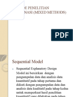 2022 Metode Penelitian Kombinasi (Mixed Methods)