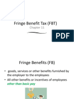 Fringe Benefit Tax - 10.22.21