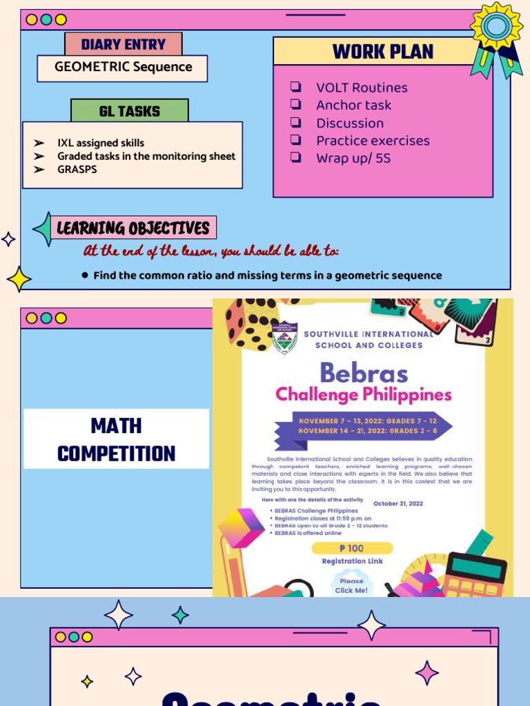 Understanding Geometric Sequences | PDF | Elementary Mathematics ...