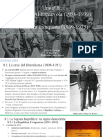 Unitat 8. Guerra Civil Espanyola (1936-1939) I Dictadura Franquista (1939-1975)