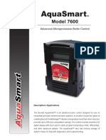 AquaSmart 7600 Burner Control Manual