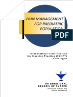Paediatric Pain Management