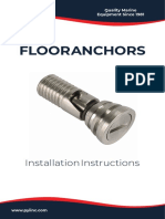 PYI Floor Anchor Fitting Instructions