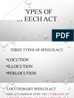 Speech Act