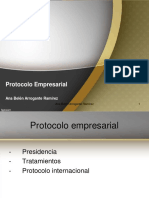 Protocolo Empresarial - Presidencias