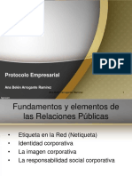 Fundamentos y Elementos de Las RRPP