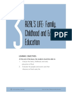 Chapter 3 - Rizal's Life (Family, Childhood, and Early Education)