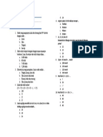 Matematika Soal Ujian SD