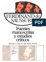 TAPA ESTUDIOS Y ESCRITOS FERDINAD DE SOUSSURE