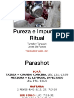 Impureza y Pureza Ritual