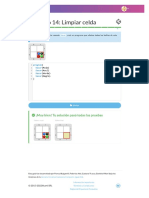 Ejercicio 14. Limpiar Celda