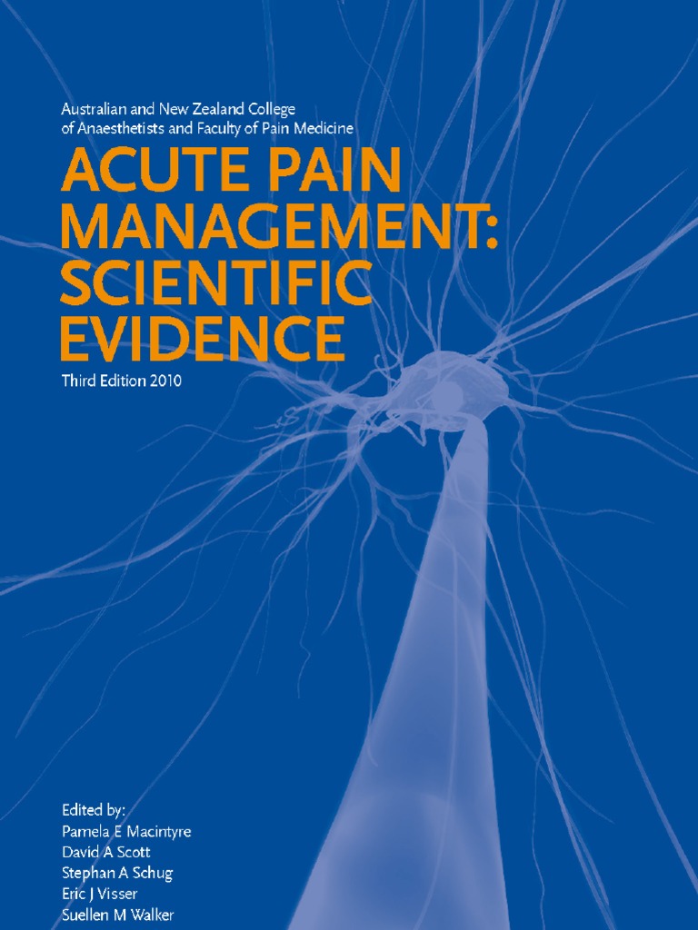 Acute Pain Management - Scientific Evidence - Third Edition | PDF ...