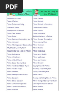 Python ML Cheat Sheet