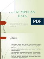 Pengumpulan Data