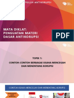 Materi Dasar Antikorupsi