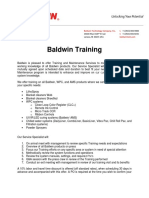 Baldwin Training Offer