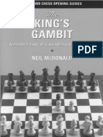The King-s Gambit a Modern View of a Swashbuckling Opening by Neil McDonald