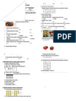 Soal Matematika KLS 1 (B.miftah)